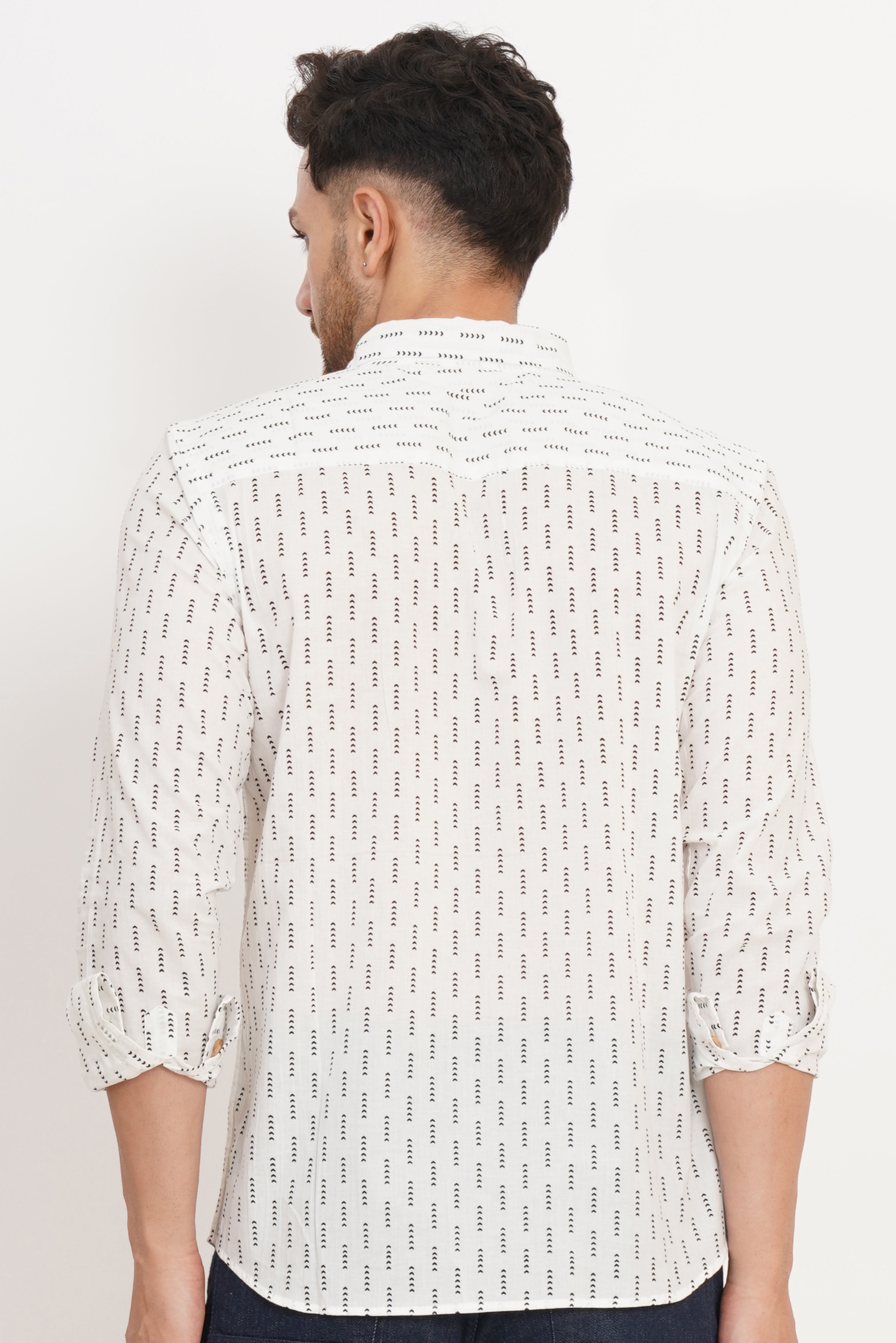 Chemise de travail classique en coton Jaipuri pour homme