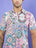 Artistic Patchwork Jaipuri Half Sleeves Shirt for Men