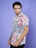 Artistic Patchwork Jaipuri Half Sleeves Shirt for Men