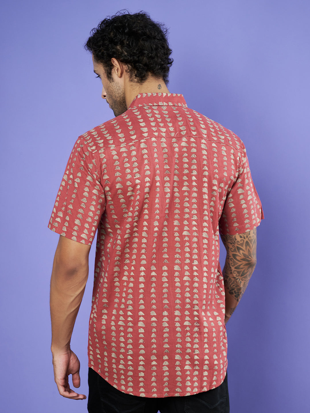 Jaipuri Cotton Half Sleeves Shirt for Men – Elegant Prints