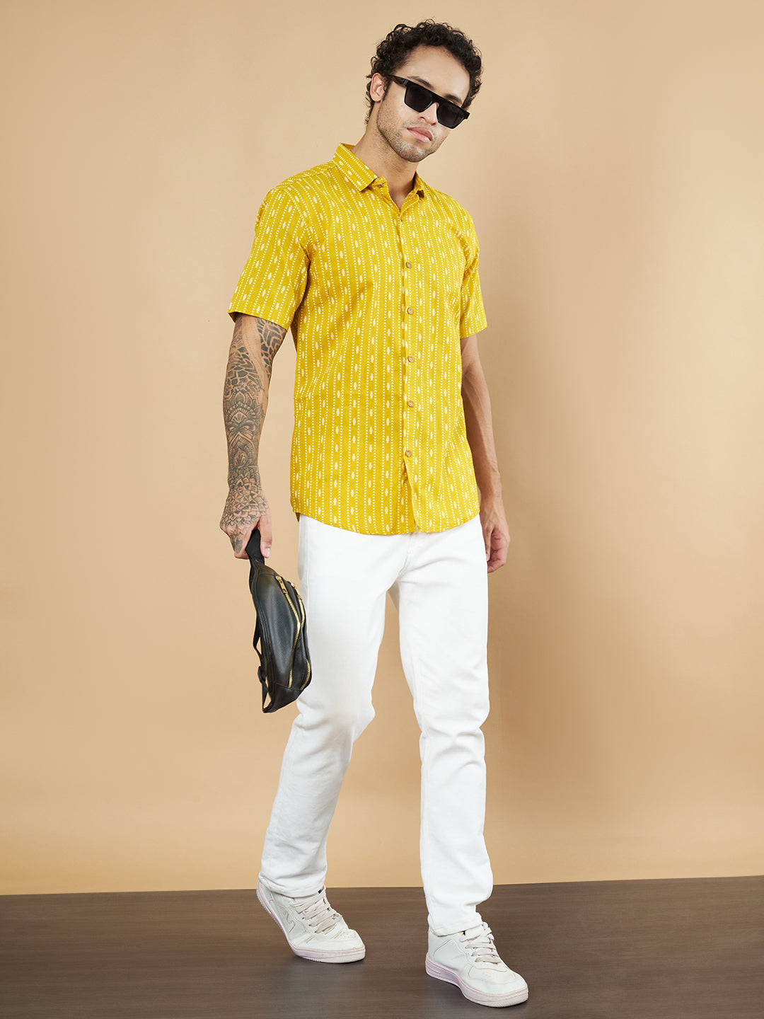 Lightweight Summer Cotton Half Sleeves Shirt For Men