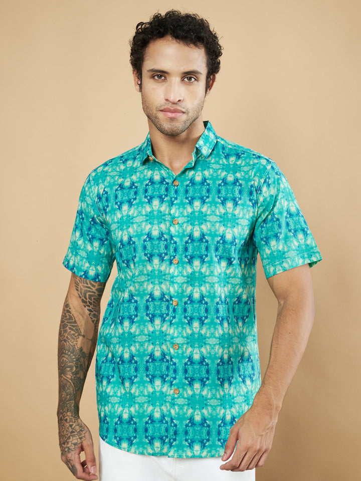 Chemise pour homme au design Rajasthani fabriquée à la main