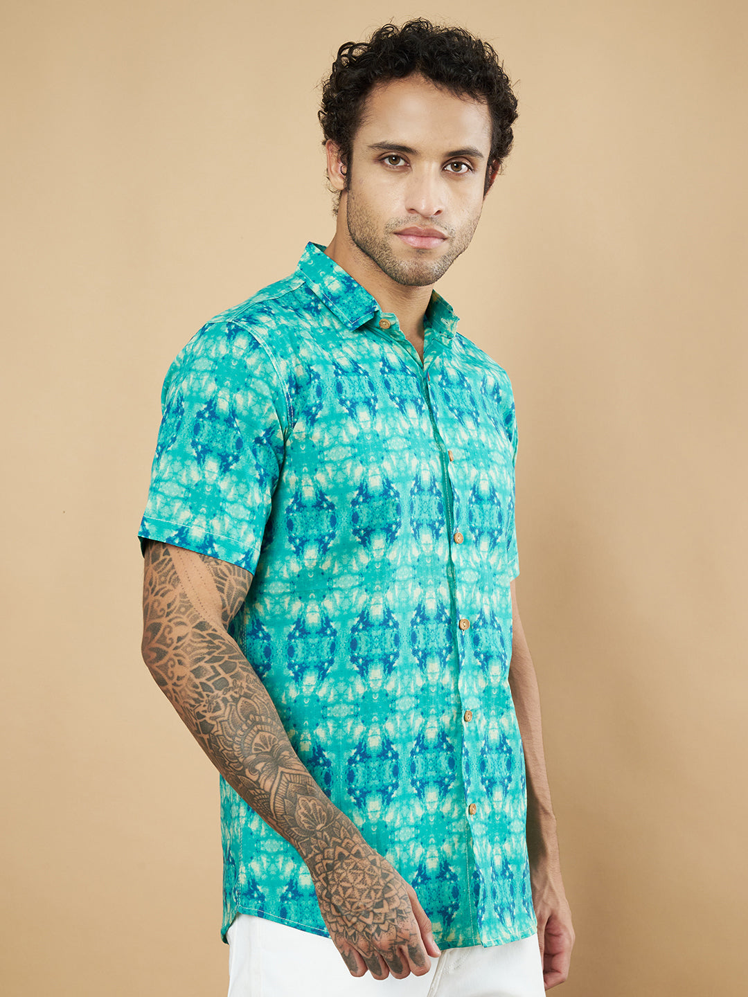 Handcrafted Rajasthani Design Shirt For Men