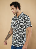 Jaipuri Cotton Floral Print Shirt for Men