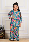 Designer Full Sleeves Kurta and Palazzo Set for Girls