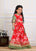 Handcrafted Floral Lehenga Choli Set for Girls