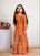 Pure Cotton Ethnic Straight Kurti with Skirt For Girls