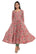 Handcrafted Sanganeri Printed Flared Kurta for Women