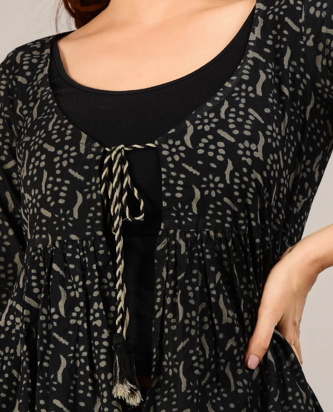 Bohemian Style Cotton Shrug for Women