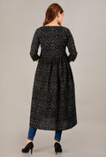 Boho-Chic-Kaftan-Oberteil aus Baumwolle für Damen