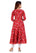 Rajasthani Heritage Red Angrakha Kurta for Women