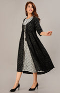Boho-Chic-Kaftan-Oberteil aus Baumwolle für Damen