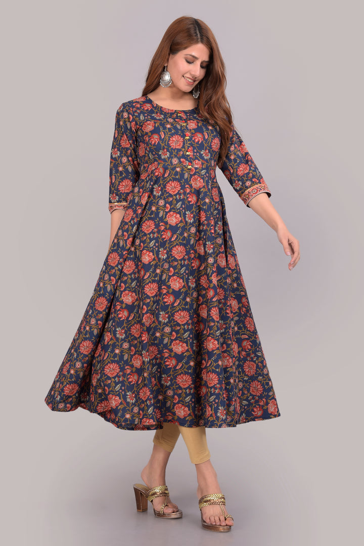 Rajasthani Heritage Kurta for Women by COTLAND