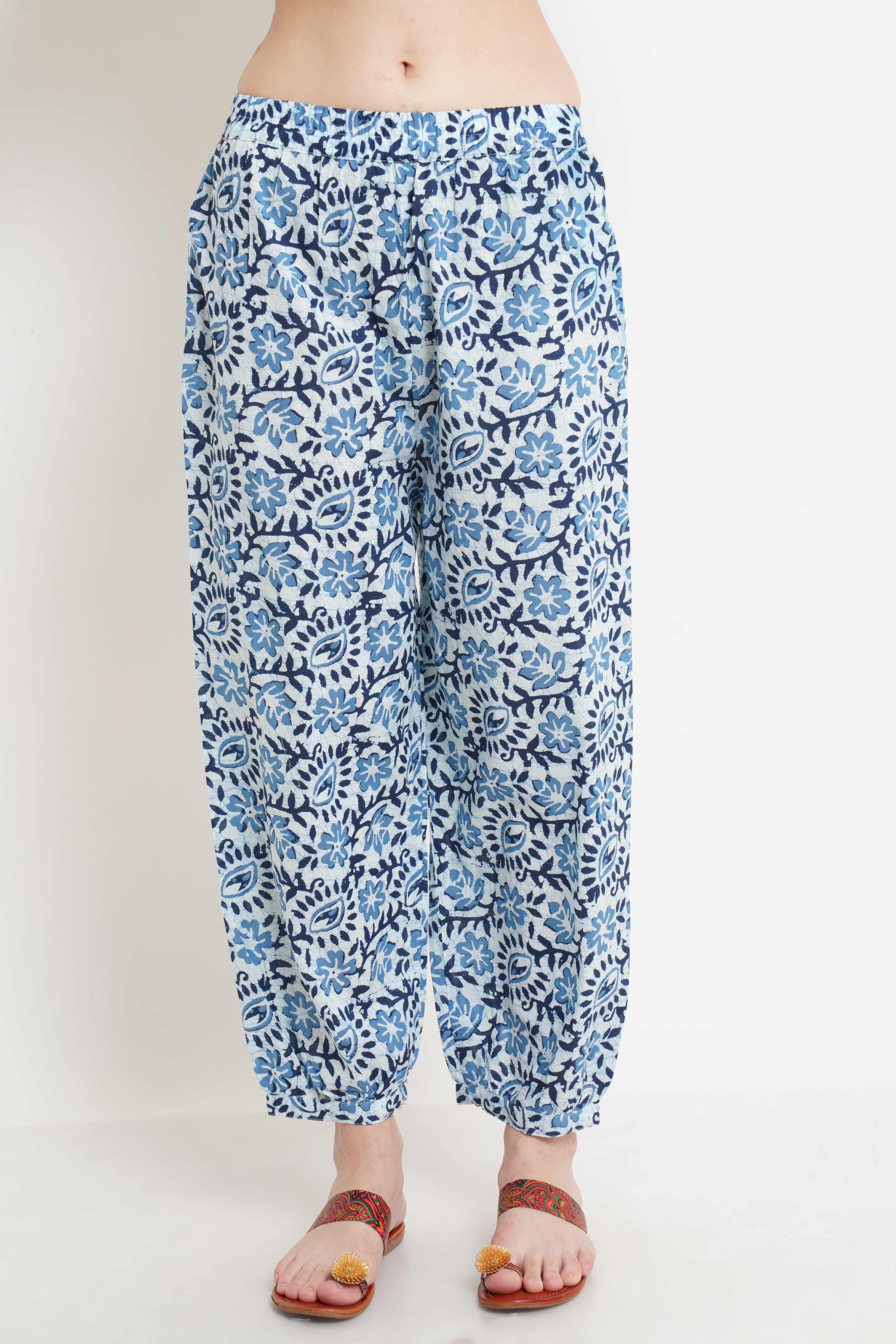 Ensemble Kurta et Palazzo en coton jaune moutarde pour femme