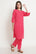 Banhej Print Cotton Kurta and Pants Set for Women