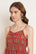 Strappy Printed Sundress For Women