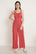 Strappy Cotton Jumpsuit for Women