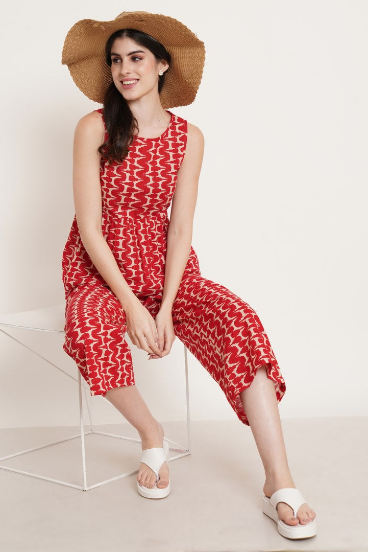 Kurti décontracté en coton imprimé Doodle pour femmes