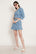 One-Shoulder Jaipuri Cotton Co-Ord Set For Women