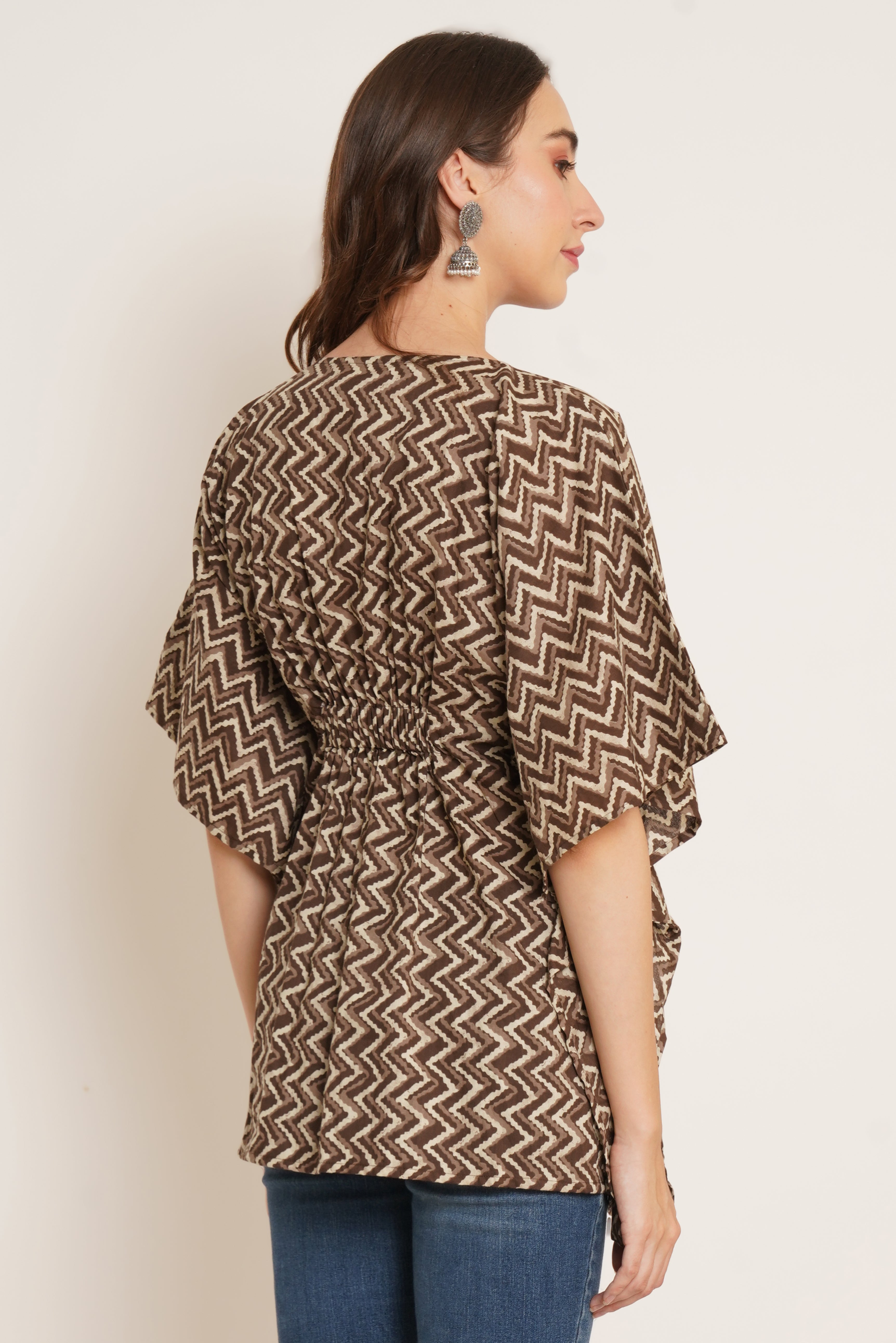 Handcrafted Jaipuri Cotton Kaftan for Women