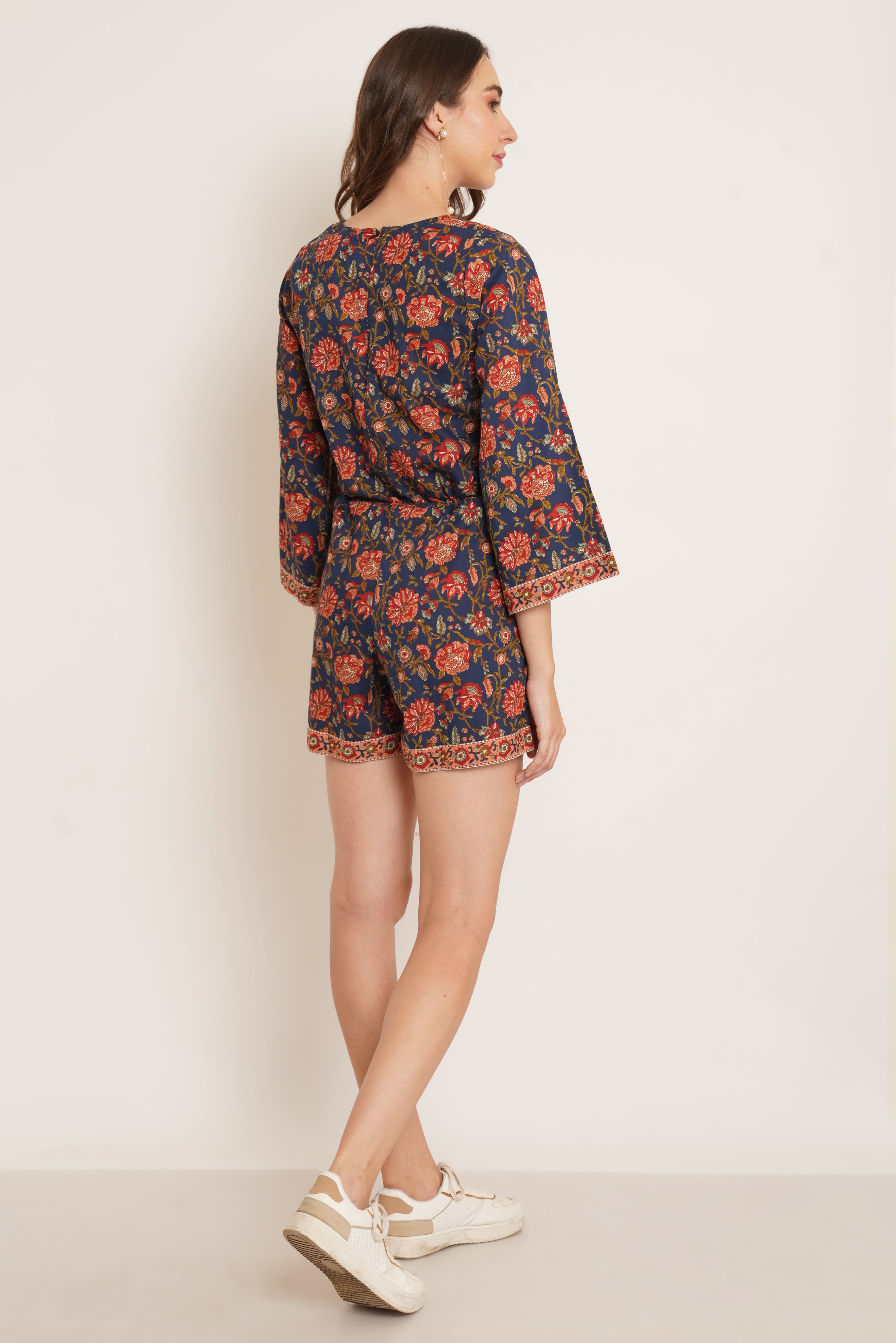 Ethnic Bohemian Style Playsuit for Women