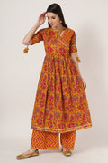 Ensemble Palazzo Kurta festif du créateur Jaipuri pour femmes