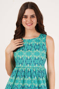 Cotton Abstract Print Co-Ord Set For Women by COTLAND - view 3