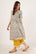 Ensemble Kurta A-Line en coton de style festif avec Palazzo pour femme