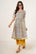 Ensemble Kurta A-Line en coton de style festif avec Palazzo pour femme