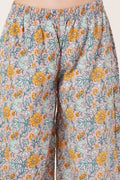Ensemble Palazzo Kurta en coton Jaipuri Heritage pour femme