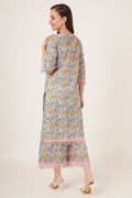 Ensemble Palazzo Kurta en coton Jaipuri Heritage pour femme