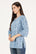 Kurti décontracté en coton imprimé Doodle pour femmes