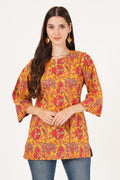 Kurti floral d'été élégant à porter au quotidien