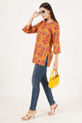 Kurti floral d'été élégant à porter au quotidien