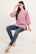 Kurtis court à imprimé floral pour femme