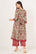 Ensemble élégant Kurta en coton à fleurs avec palazzo pour femmes