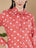 Vintage Bow Neck Cotton Shirt For Women
