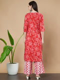 Ensemble Kurta et Palazzo traditionnel en coton Jaipuri pour femme