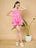 Ikat Print Cotton Playsuit for Women