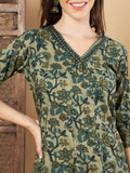 Ensemble Kurta et Palazzo en coton ethnique pour femme