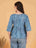 Heritage-Inspired Jaipuri Cotton Peplum Top For Women