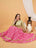 Festival-Ready Lehenga Choli Set with Golden Embellishment for Women