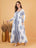 Floral Printed Jaipuri Cotton Shrug and Dress Co-Ord Set For Women