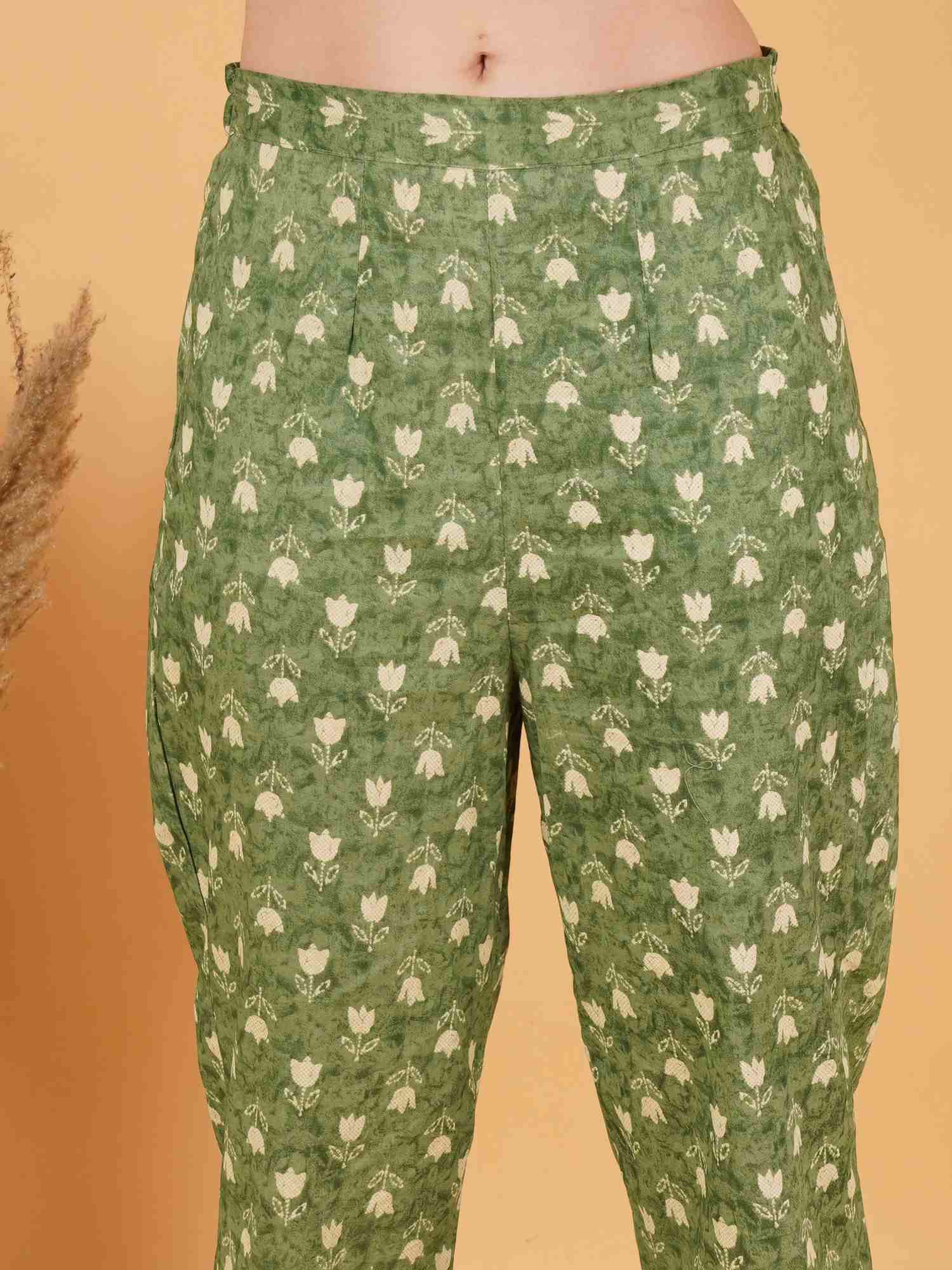 Straight Fit Jaipuri Cotton Co-Ord Set for Women