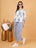 Kurti décontracté en coton imprimé Doodle pour femmes