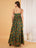 Heritage Print Tiered Longline Cotton Dress For Women