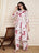 Handcrafted Cotton Suit Set With Pants For Women