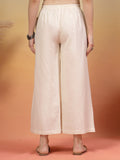 Minimalist Cotton Flex Palazzo Bottom For Women