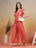 Wrap Around Polka Dot Cotton Co-Ord Set For Women