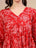Heritage Cotton Floral Fit and Flare Dress For Women